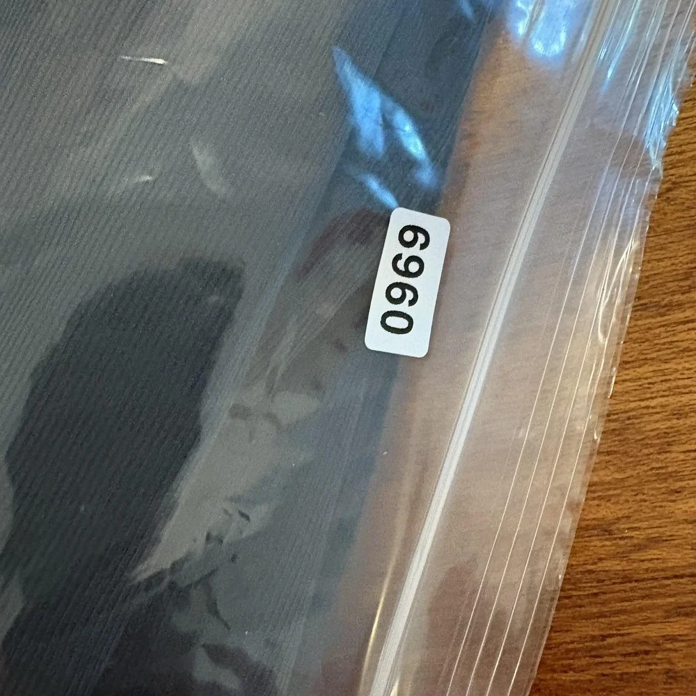 NWT Old Navy Dress Women XL Tall Black Rib Knit Mock Neck Maxi Ruched Sleeveless - Picture 13 of 13